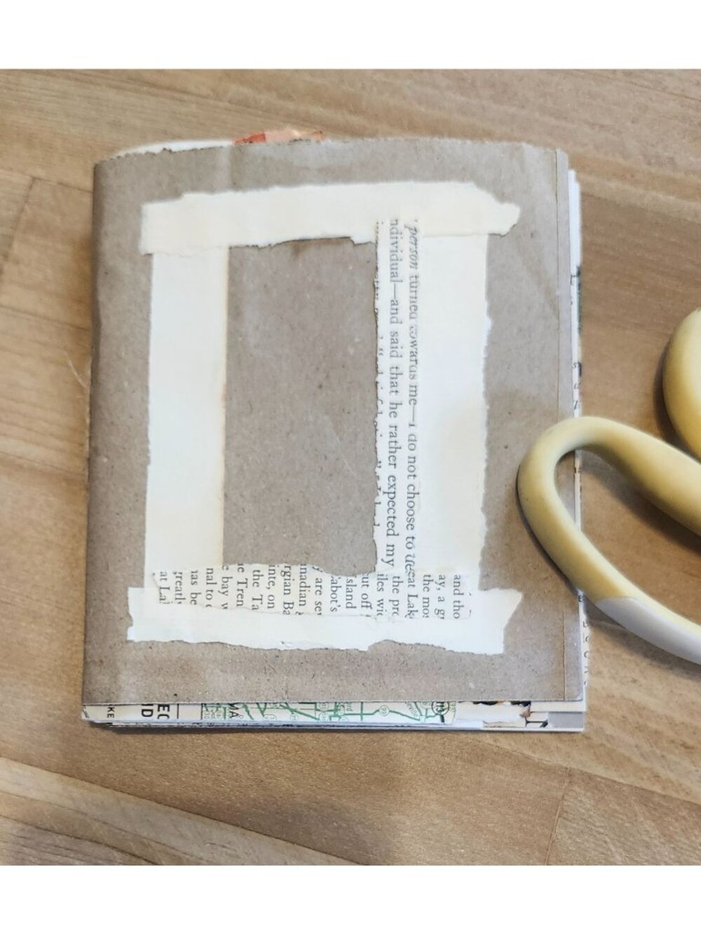 Junk Journal Made With All Vintage Paper- Handmade 88 pages
